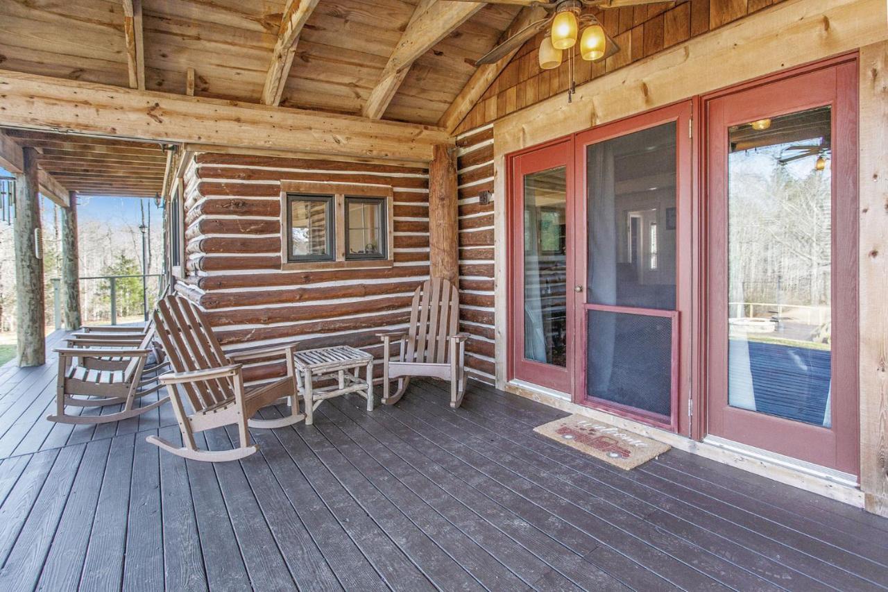 Refuge Ranch Retreat Log Cabin Lake 53+ Acres Locust Grove Extérieur photo