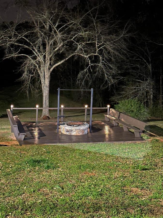Refuge Ranch Retreat Log Cabin Lake 53+ Acres Locust Grove Extérieur photo