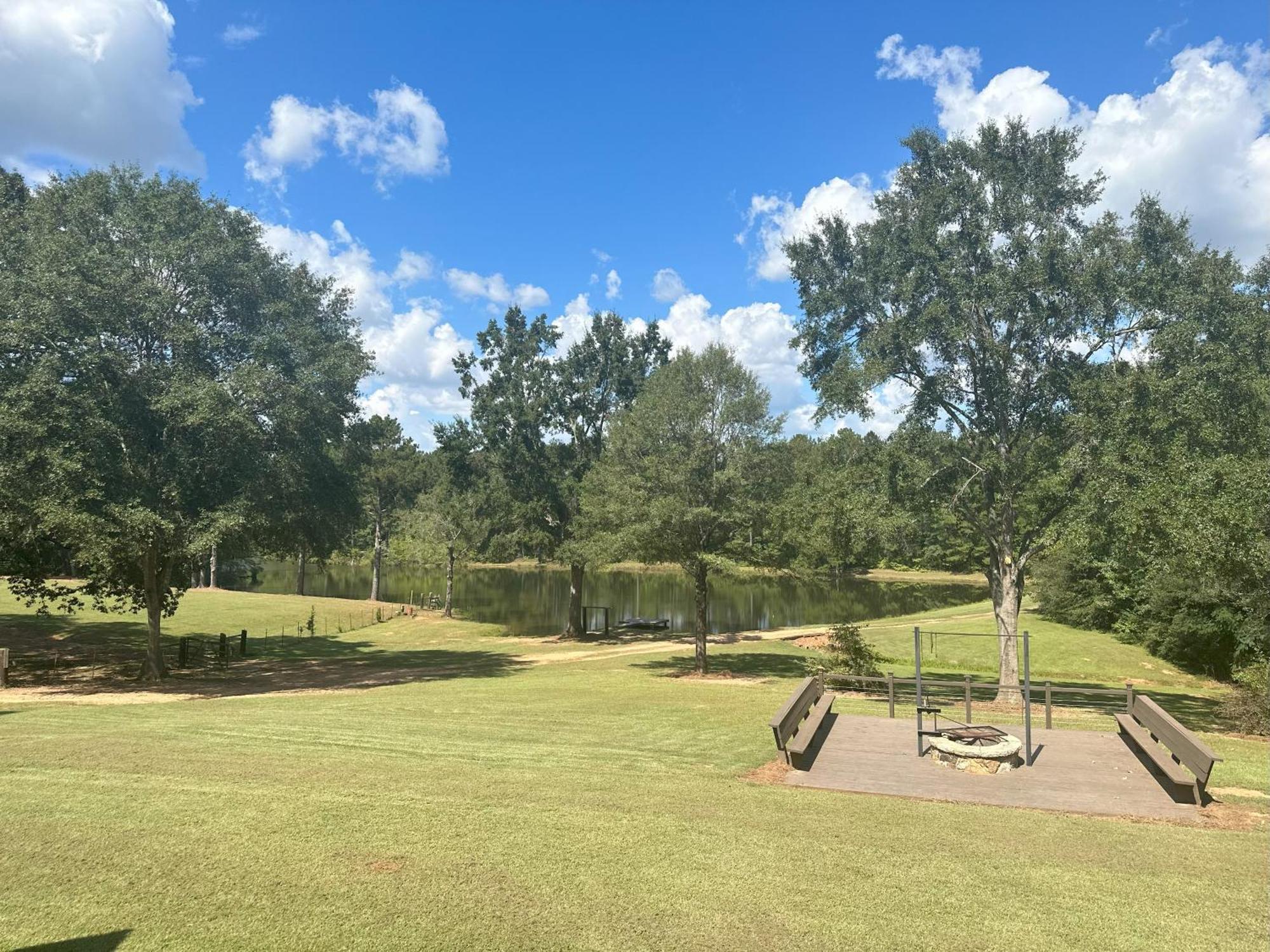Refuge Ranch Retreat Log Cabin Lake 53+ Acres Locust Grove Extérieur photo