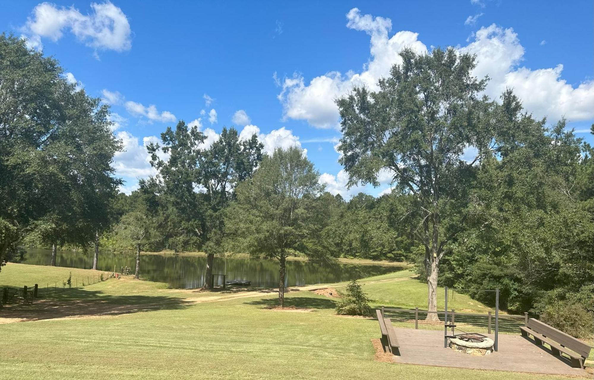 Refuge Ranch Retreat Log Cabin Lake 53+ Acres Locust Grove Extérieur photo